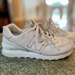 New Balance 574 'White Iridescent' WL574CLD- GUC